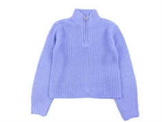 Kids ONLY grapemist zip pullover knit sweater